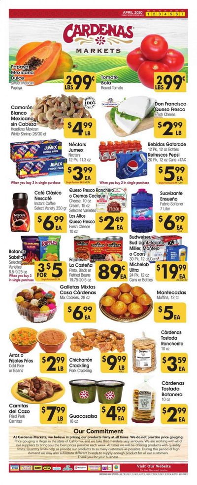 Cardenas Weekly Ad & Flyer April 1 to 7