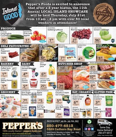 Pepper's Foods Flyer July 5 to 11