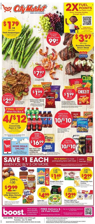 City Market (CO, UT, WY) Weekly Ad Flyer July 5 to July 12
