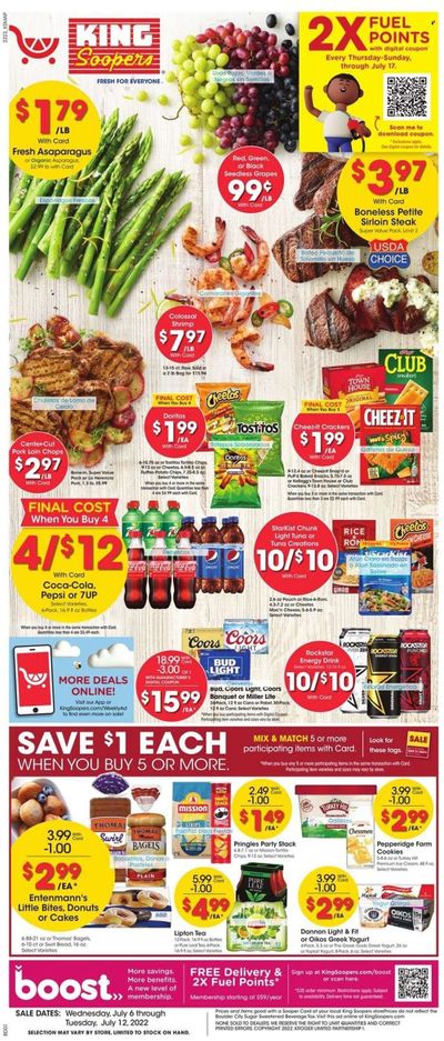 King Soopers (CO) Weekly Ad Flyer July 5 to July 12