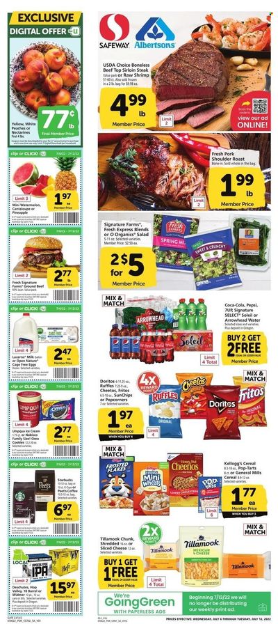 Safeway (OR) Weekly Ad Flyer July 5 to July 12