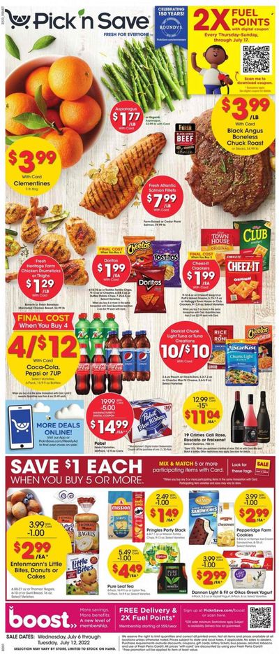 Pick ‘n Save (WI) Weekly Ad Flyer July 5 to July 12