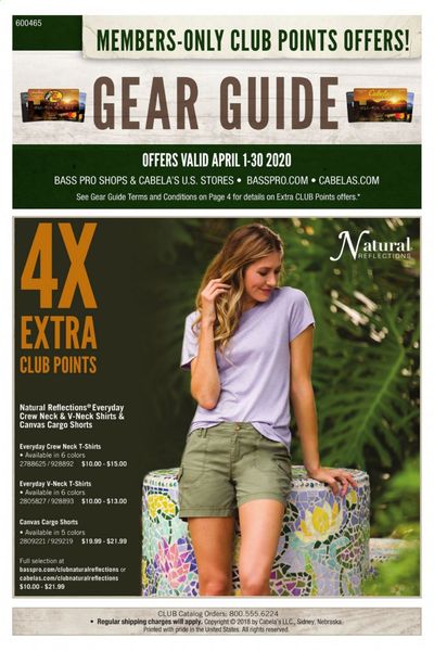 Cabela's Weekly Ad & Flyer April 1 to 30