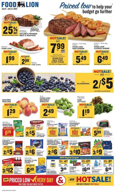 Food Lion (MD) Weekly Ad Flyer July 6 to July 13