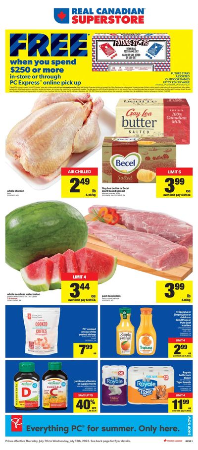 Real Canadian Superstore (ON) Flyer July 7 to 13