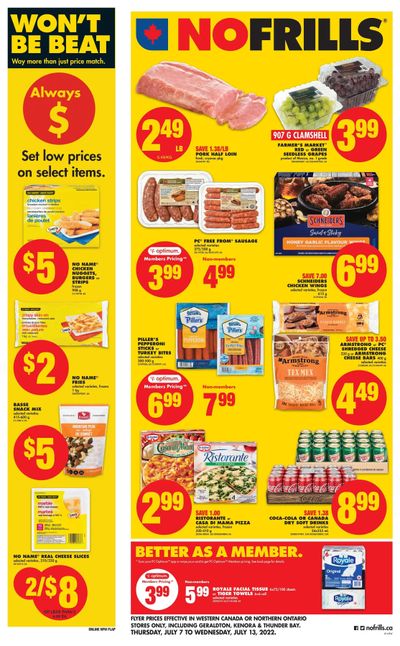No Frills (West) Flyer July 7 to 13