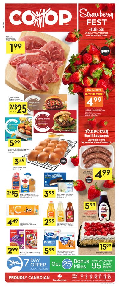 Foodland Co-op Flyer July 7 to 13