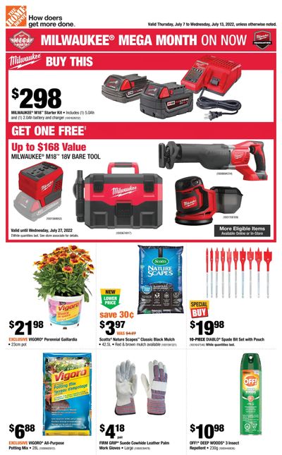 Home Depot (ON) Flyer July 7 to 13
