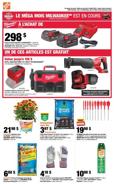 Home Depot (QC) Flyer July 7 to 13