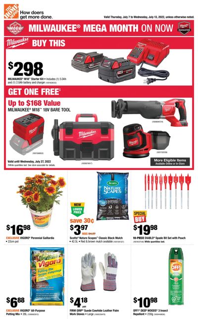 Home Depot (BC) Flyer July 7 to 13