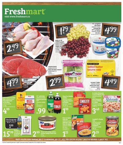 Freshmart (ON) Flyer July 7 to 13