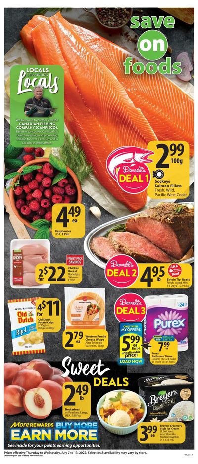 Save on Foods (BC) Flyer July 7 to 13