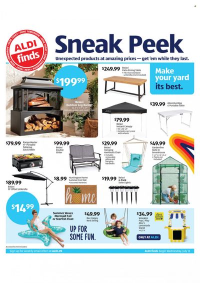 ALDI Weekly Ad Flyer July 6 to July 13