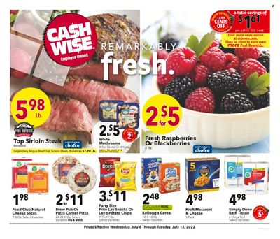 Cash Wise (MN, ND) Weekly Ad Flyer July 6 to July 13
