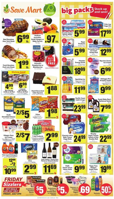 Save Mart (CA, NV) Weekly Ad Flyer July 6 to July 13