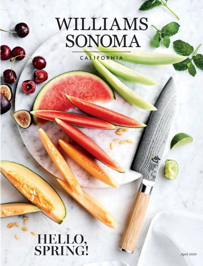Williams-Sonoma Weekly Ad & Flyer April 1 to 30