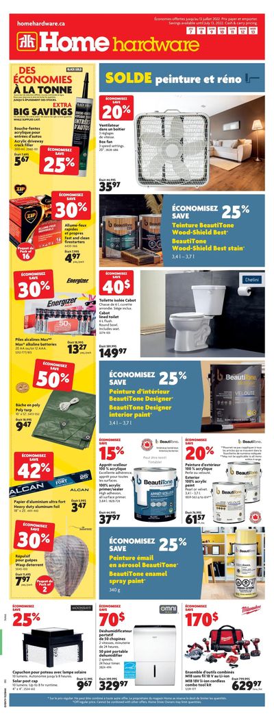 Home Hardware (QC) Flyer July 7 to 13