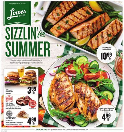 Lowes Foods (NC, SC) Weekly Ad Flyer July 7 to July 14