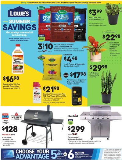 Lowe's Weekly Ad Flyer July 7 to July 14