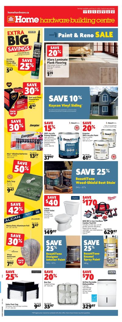 Home Hardware Building Centre (ON) Flyer July 7 to 13