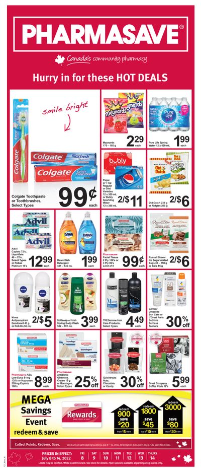 Pharmasave (AB) Flyer July 8 to 14