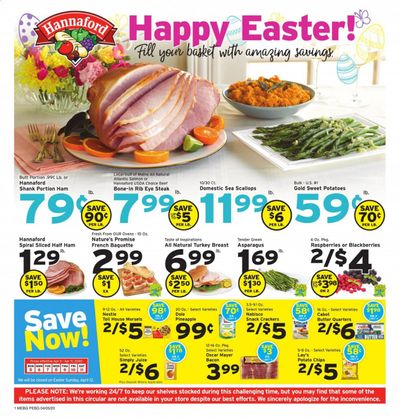 Hannaford Weekly Ad & Flyer April 5 to 11