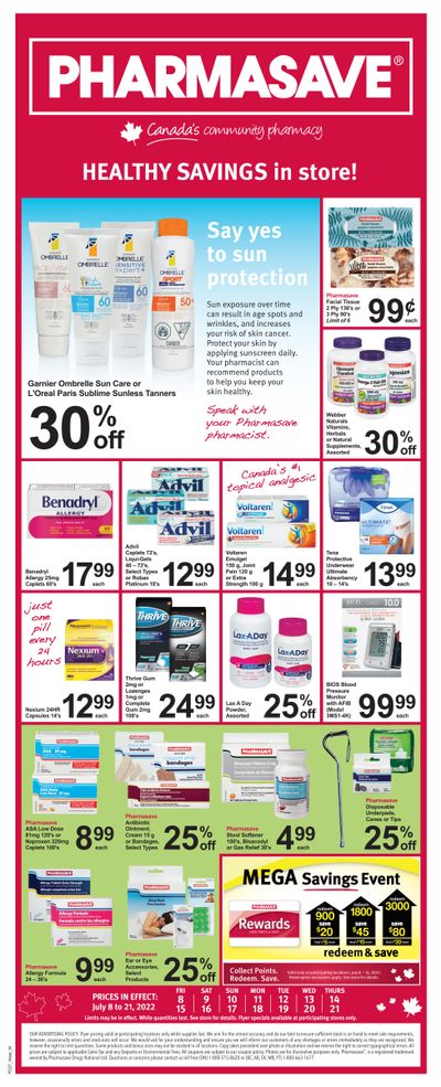 Pharmasave (AB) Flyer July 8 to 21