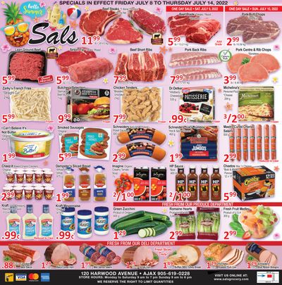 Sal's Grocery Flyer July 8 to 14