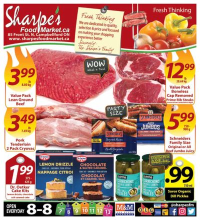 Sharpe's Food Market Flyer July 7 to 13
