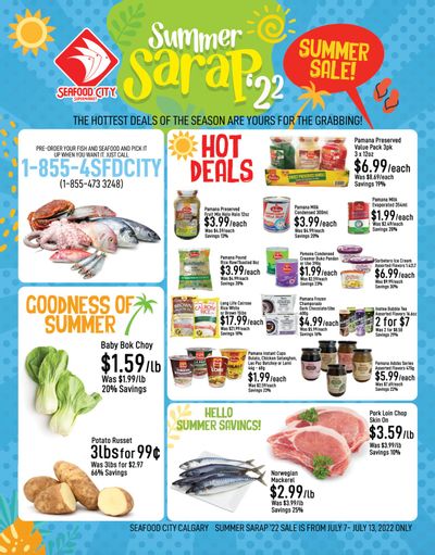 Seafood City Supermarket (West) Flyer July 7 to 13