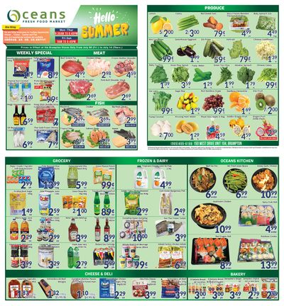 Oceans Fresh Food Market (Brampton) Flyer July 8 to 14