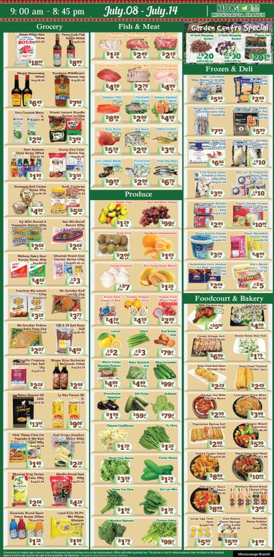 Nations Fresh Foods (Mississauga) Flyer July 8 to 14