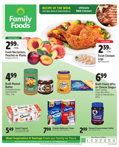 Family Foods Flyer July 8 to 14