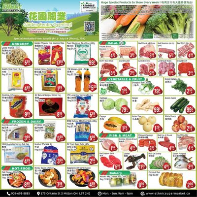Ethnic Supermarket (Milton) Flyer July 8 to 14