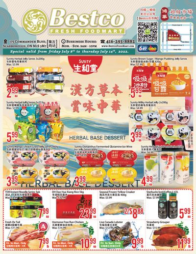 BestCo Food Mart (Scarborough) Flyer July 8 to 14
