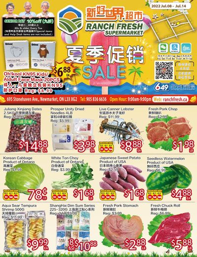 Ranch Fresh Supermarket Flyer July 8 to 14