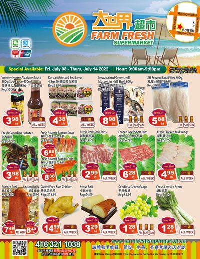 Farm Fresh Supermarket Flyer July 8 to 14