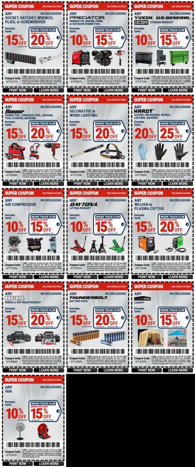 Harbor Freight Weekly Ad Flyer July 8 to July 15