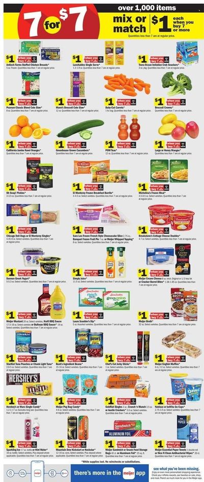 Meijer (MI) Weekly Ad Flyer July 8 to July 15