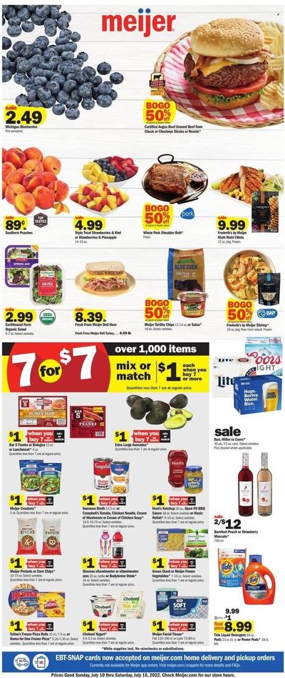 Meijer (WI) Weekly Ad Flyer July 8 to July 15