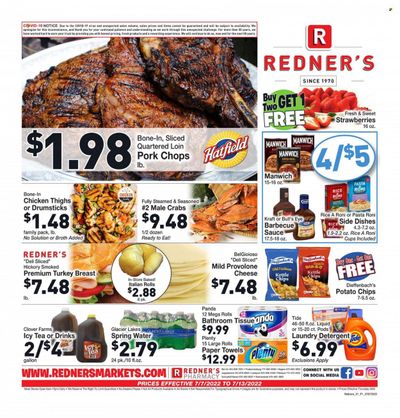 Redner's Markets (DE, MD, PA) Weekly Ad Flyer July 8 to July 15