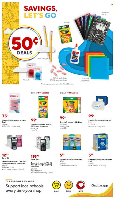 Staples Weekly Ad Flyer July 8 to July 15