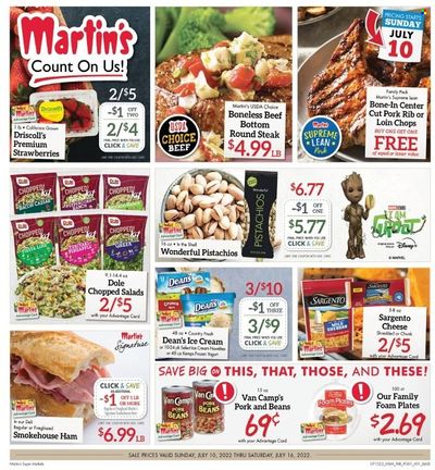 Martin’s (IN, MI) Weekly Ad Flyer July 8 to July 15