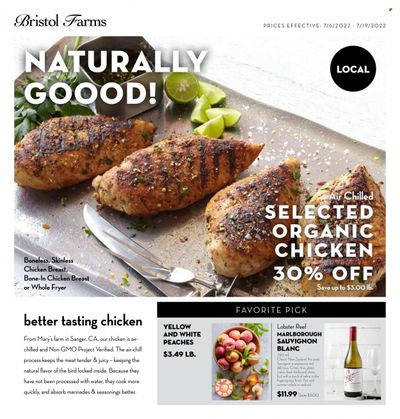 Bristol Farms (CA) Weekly Ad Flyer July 8 to July 15