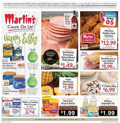 Martin’s Weekly Ad & Flyer April 5 to 11
