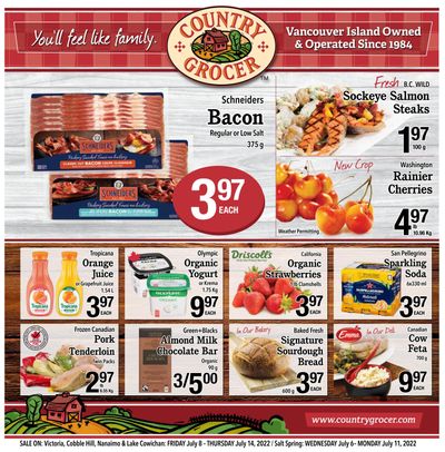 Country Grocer Flyer July 8 to 14