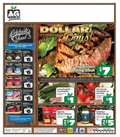 AG Foods Flyer July 8 to 14