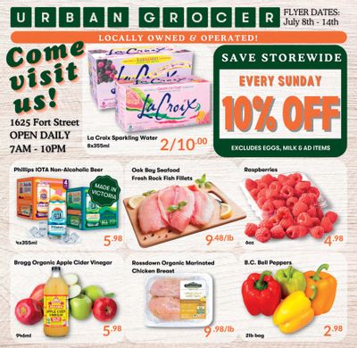 Urban Grocer Flyer July 8 to 14