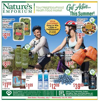 Nature's Emporium Flyer July 7 to 20