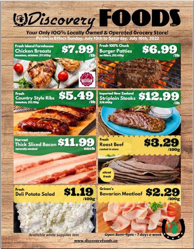Discovery Foods Flyer July 10 to 16